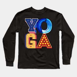 Colorful YOGA Long Sleeve T-Shirt